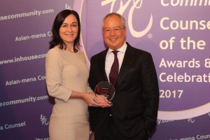 Conglomerate Winner: 3M Asia Pacific – 3M China’s Albert Wang receives the award