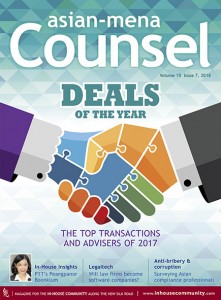 deals of the Year 2017 Asian-mena Counsel cover