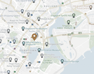 singapore hotel 2018 map