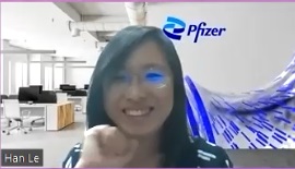 Han Le from Pfizer