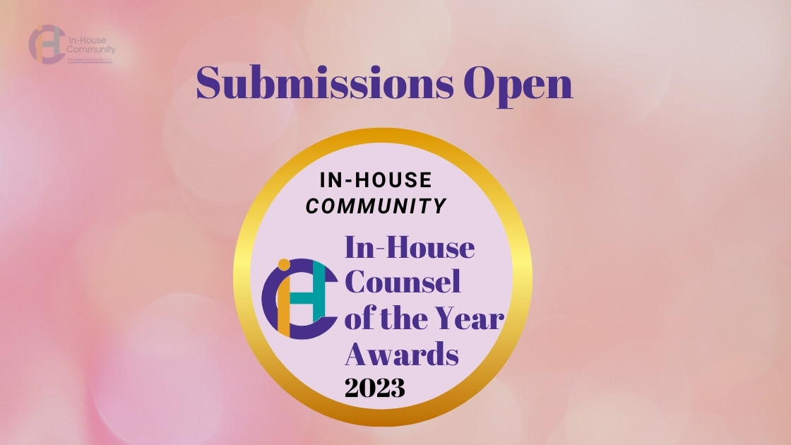 Submissions Open In-House Counsel of the Year 2023