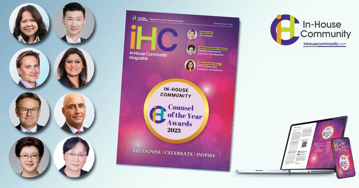 IHC eMagazine Counsel of the Year 2023 Awards